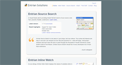 Desktop Screenshot of entrian.com