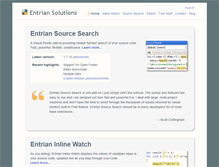 Tablet Screenshot of entrian.com